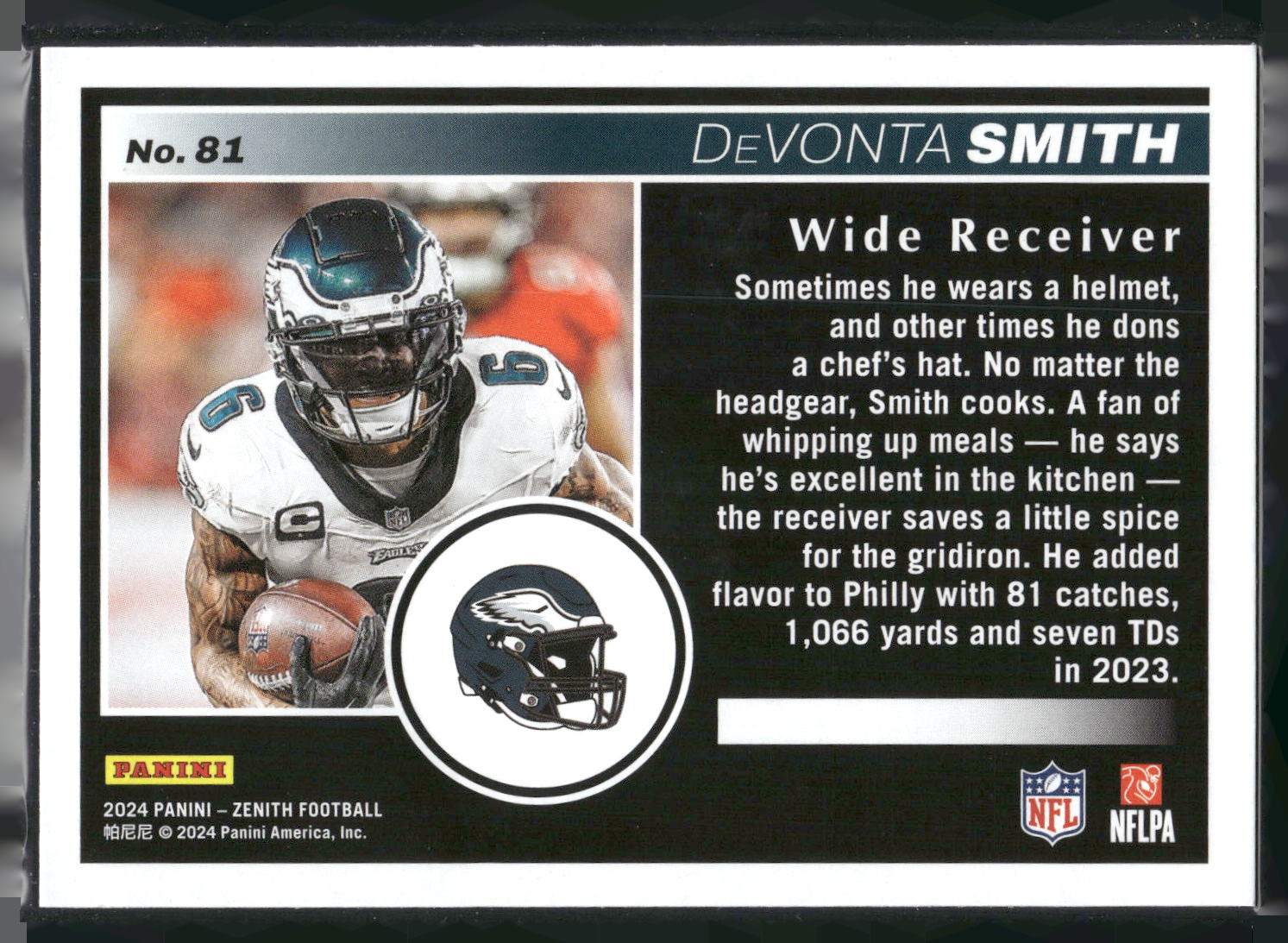 2024 Panini Zenith #81 DeVonta Smith Retail