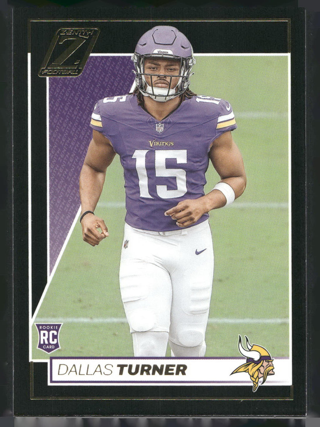 2024 Panini Zenith #124 Dallas Turner Retail