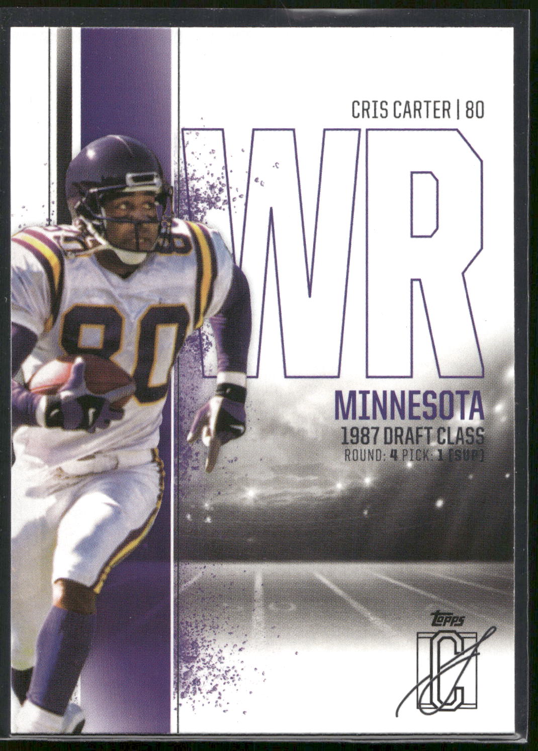 2024 Topps Signature Class #32 Cris Carter