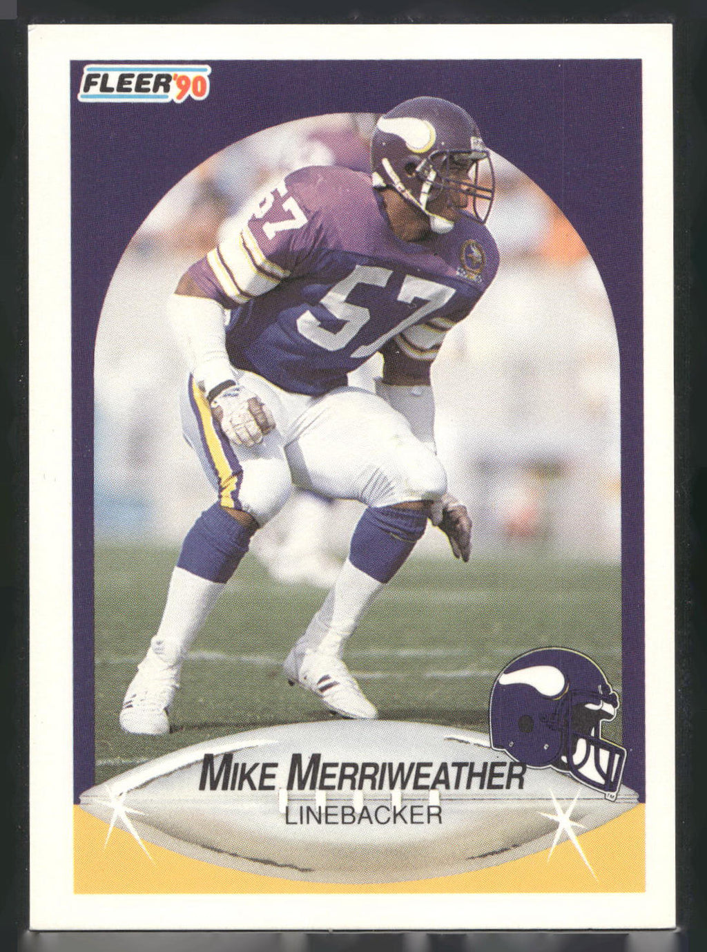 1990 Fleer Update #U-94 Mike Merriweather