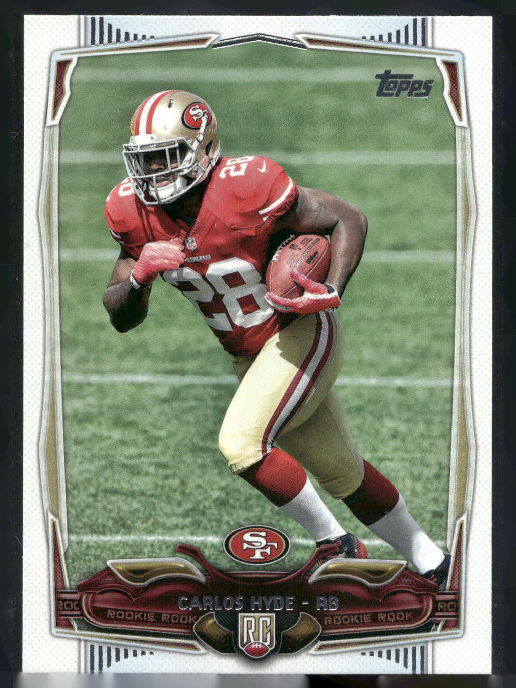 2014 Topps #383 Carlos Hyde