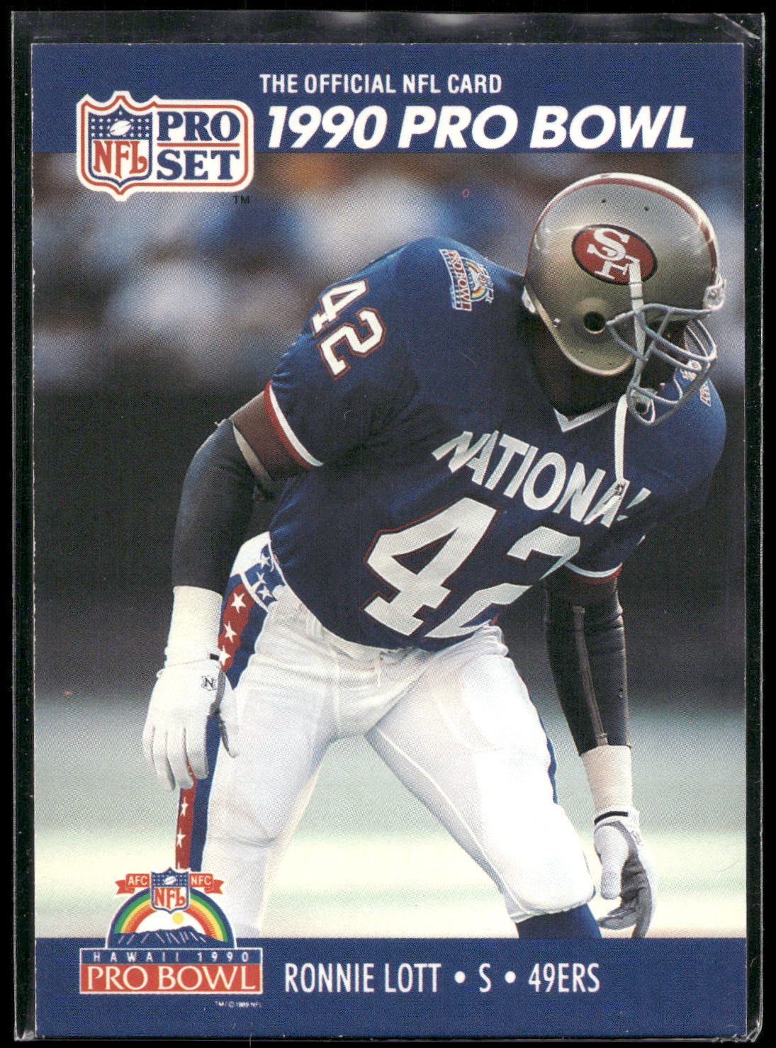 1990 Pro Set #400 Ronnie Lott