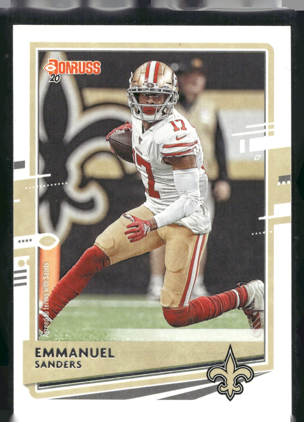 2020 Donruss #14 Emmanuel Sanders