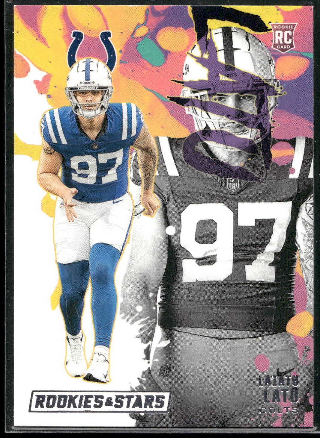 2024 Panini Rookies & Stars #RE-LLU Laiatu Latu Rookie Exclusive