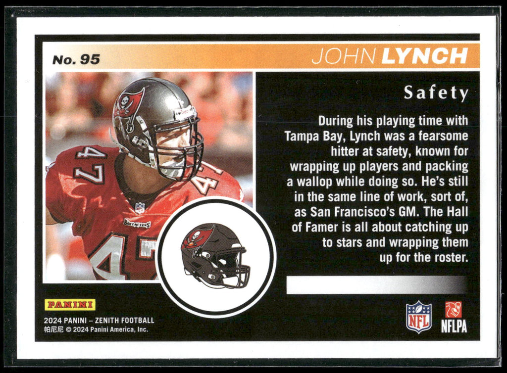 2024 Panini Zenith #95 John Lynch Retail