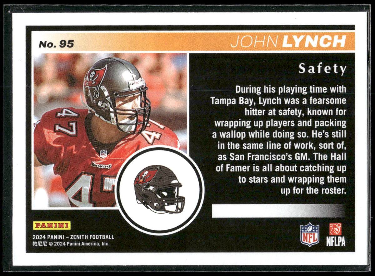 2024 Panini Zenith #95 John Lynch Retail