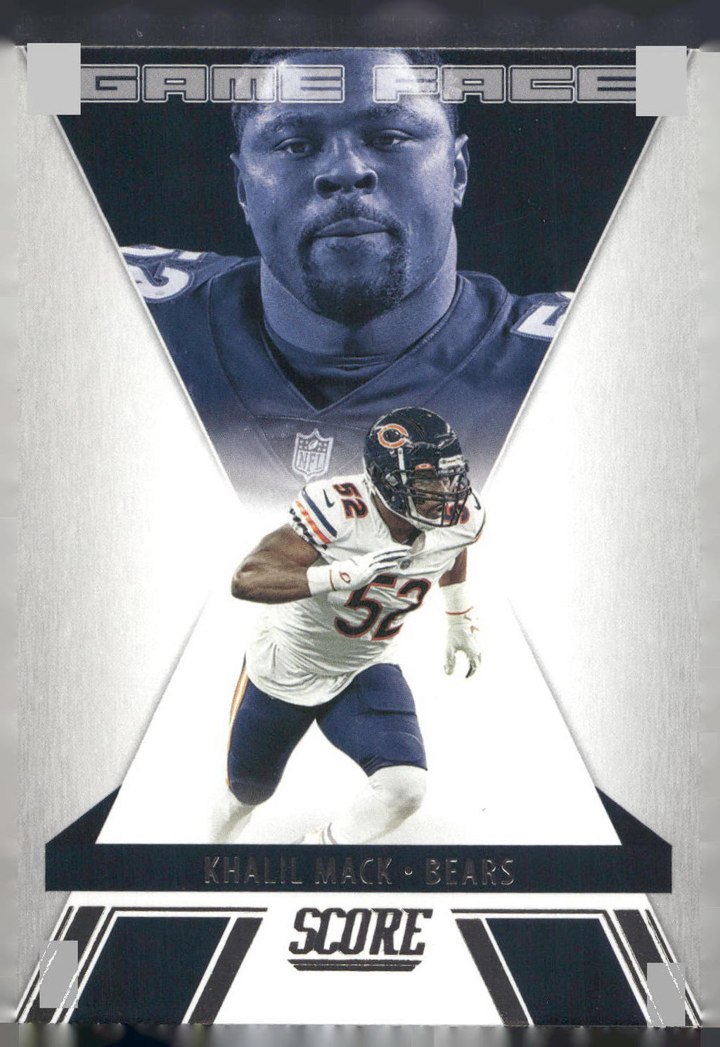 2021 Score #GF1 Khalil Mack Game Face