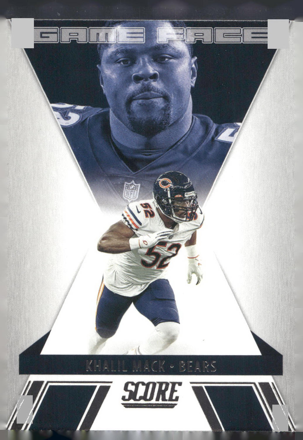 2021 Score #GF1 Khalil Mack Game Face