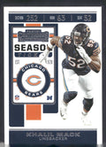 2019 Panini Contenders #71 Khalil Mack