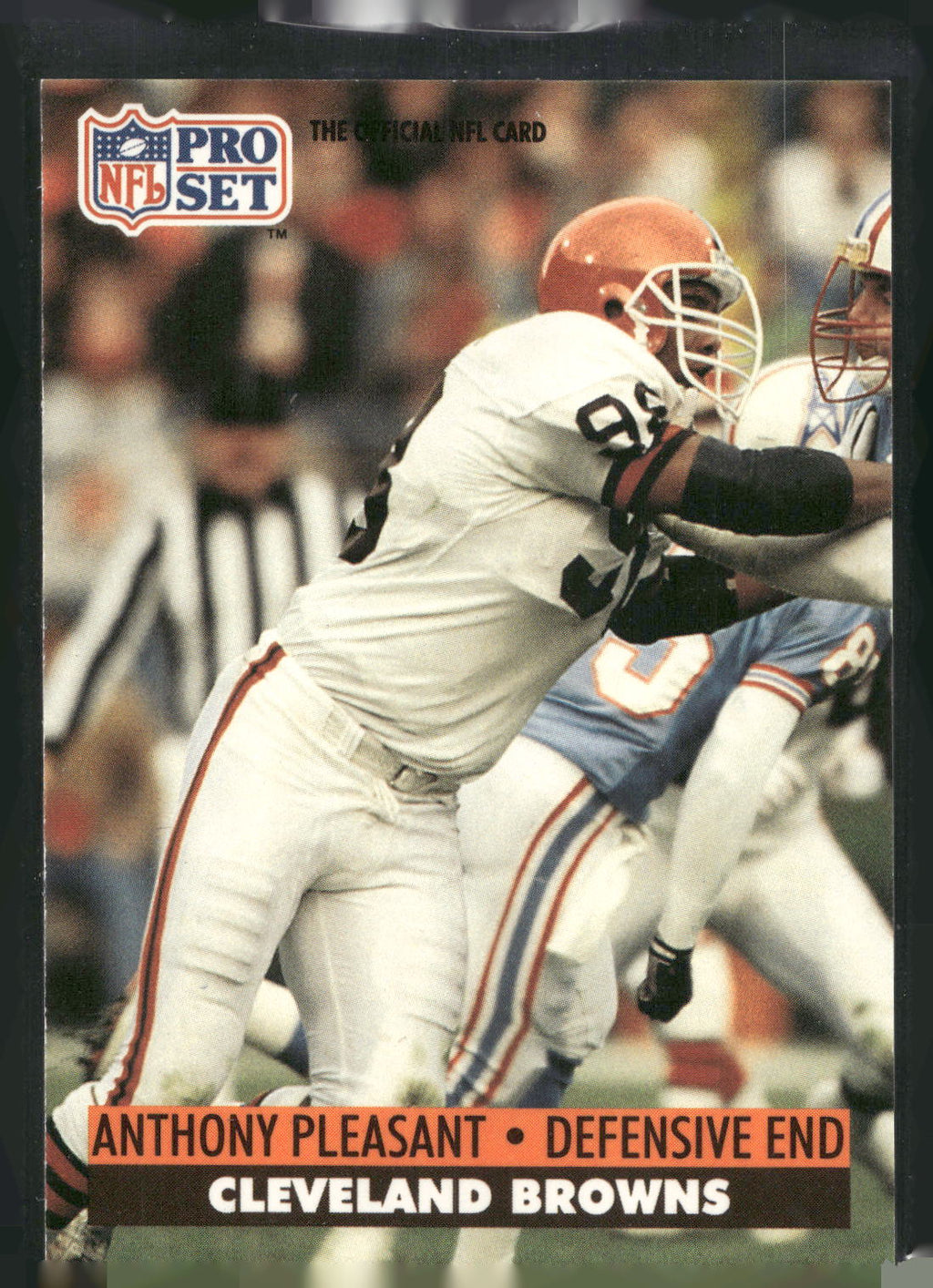 1991 Pro Set #475 Anthony Pleasant