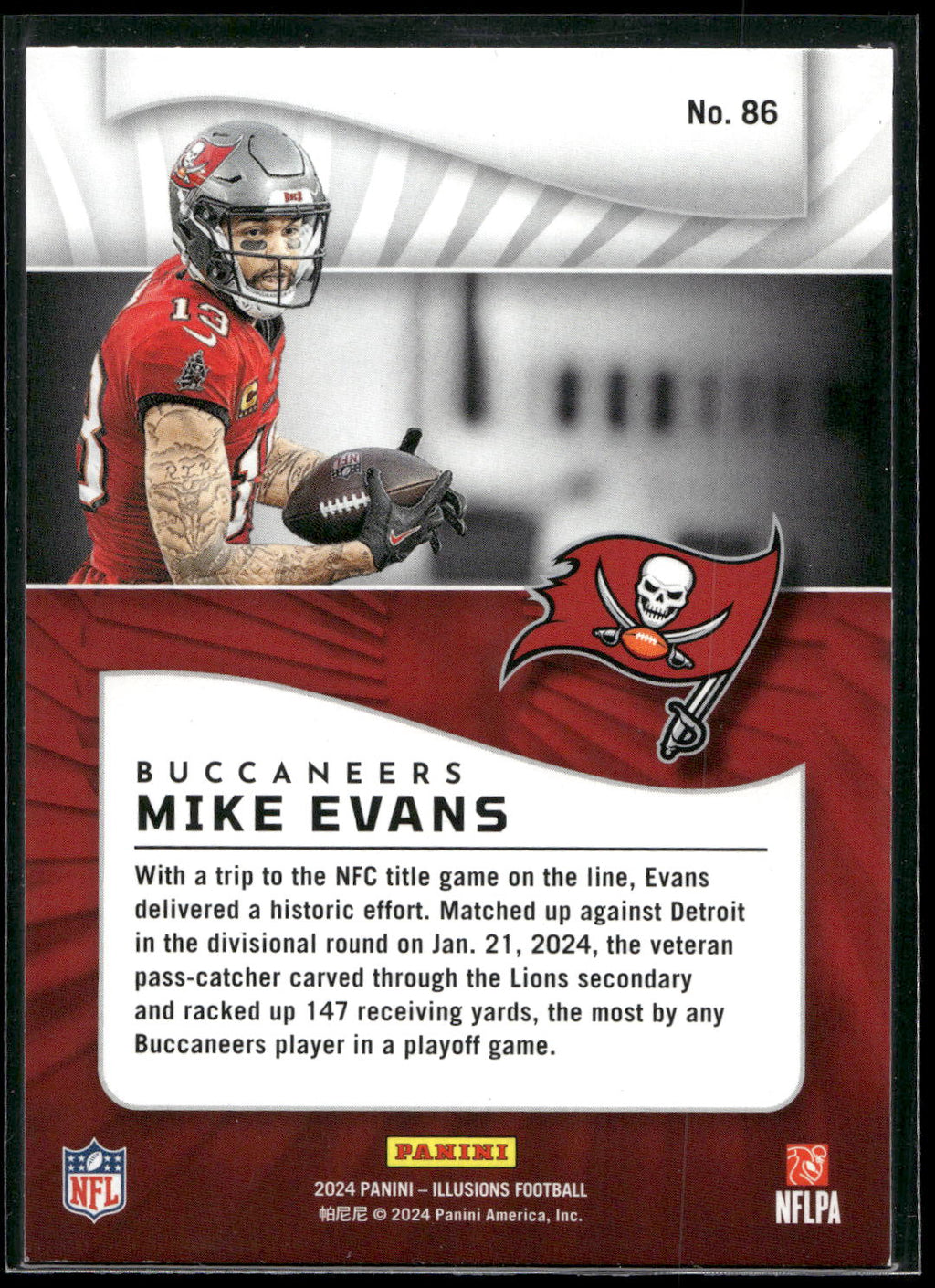 2024 Panini Illusions #86 Mike Evans Retail