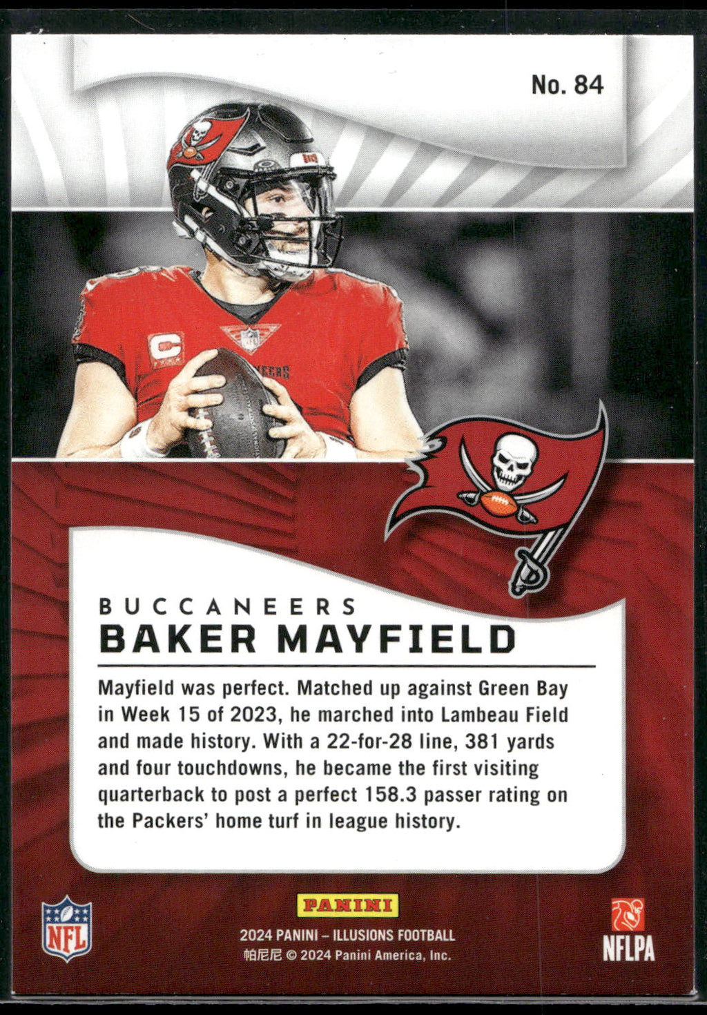 2024 Panini Illusions #84 Baker Mayfield Retail