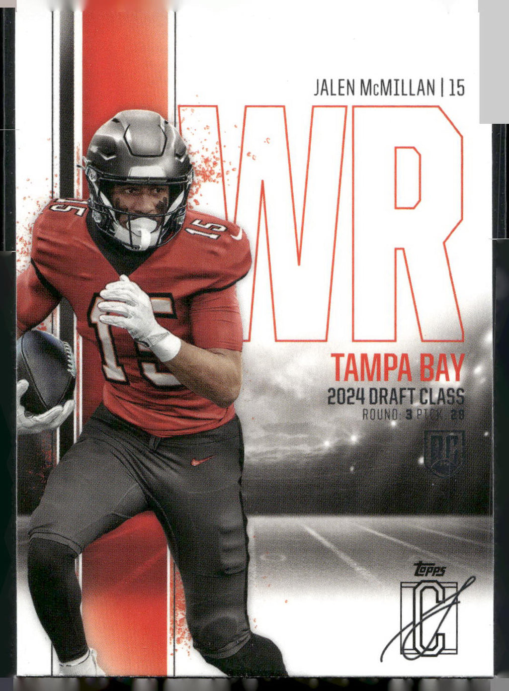 2024 Topps Signature Class #183 Jalen McMillan