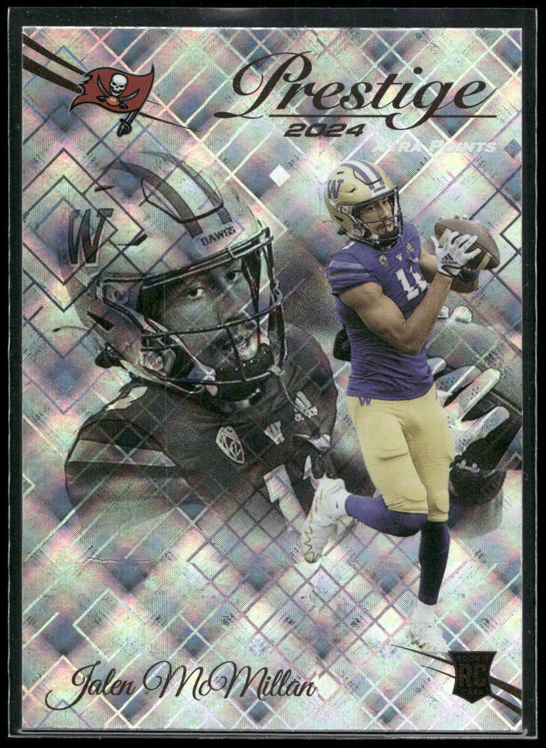 2024 Panini Prestige #351 Jalen McMillan Diamond Xtra Points
