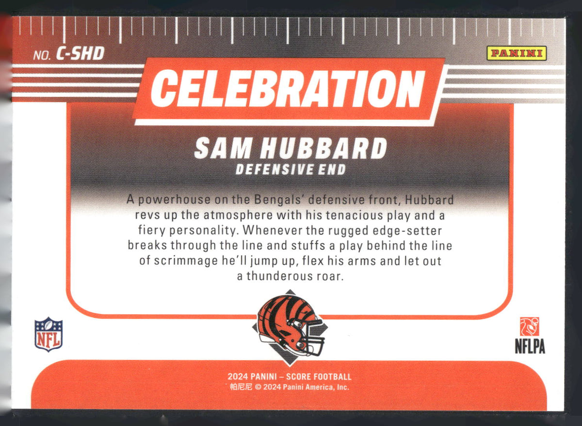 2024 Score #C-SHD Sam Hubbard Celebration