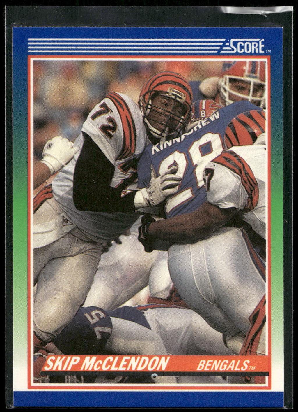 1990 Score #72 Skip McClendon