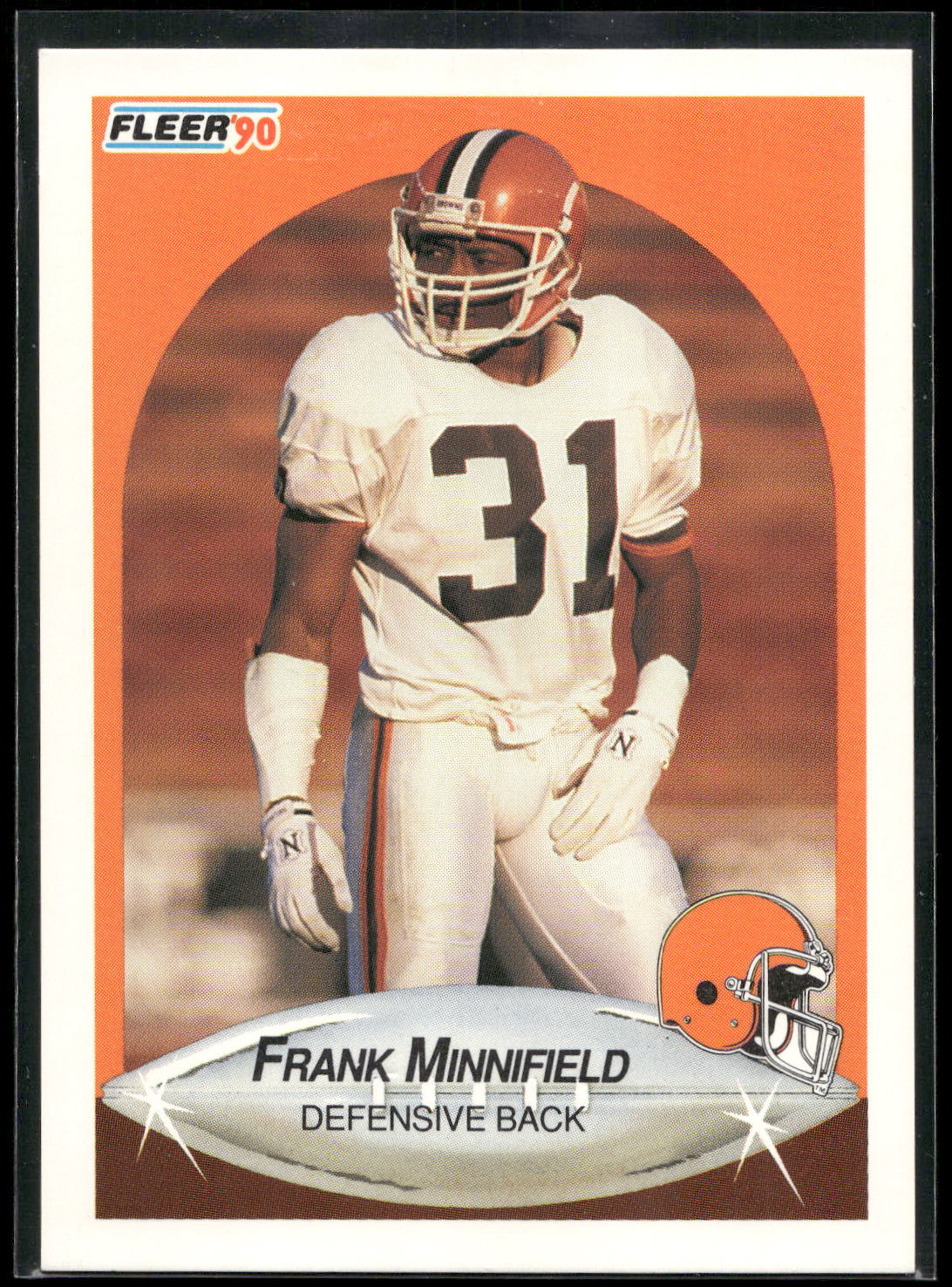 1990 Fleer #56a Frank Minnifield
