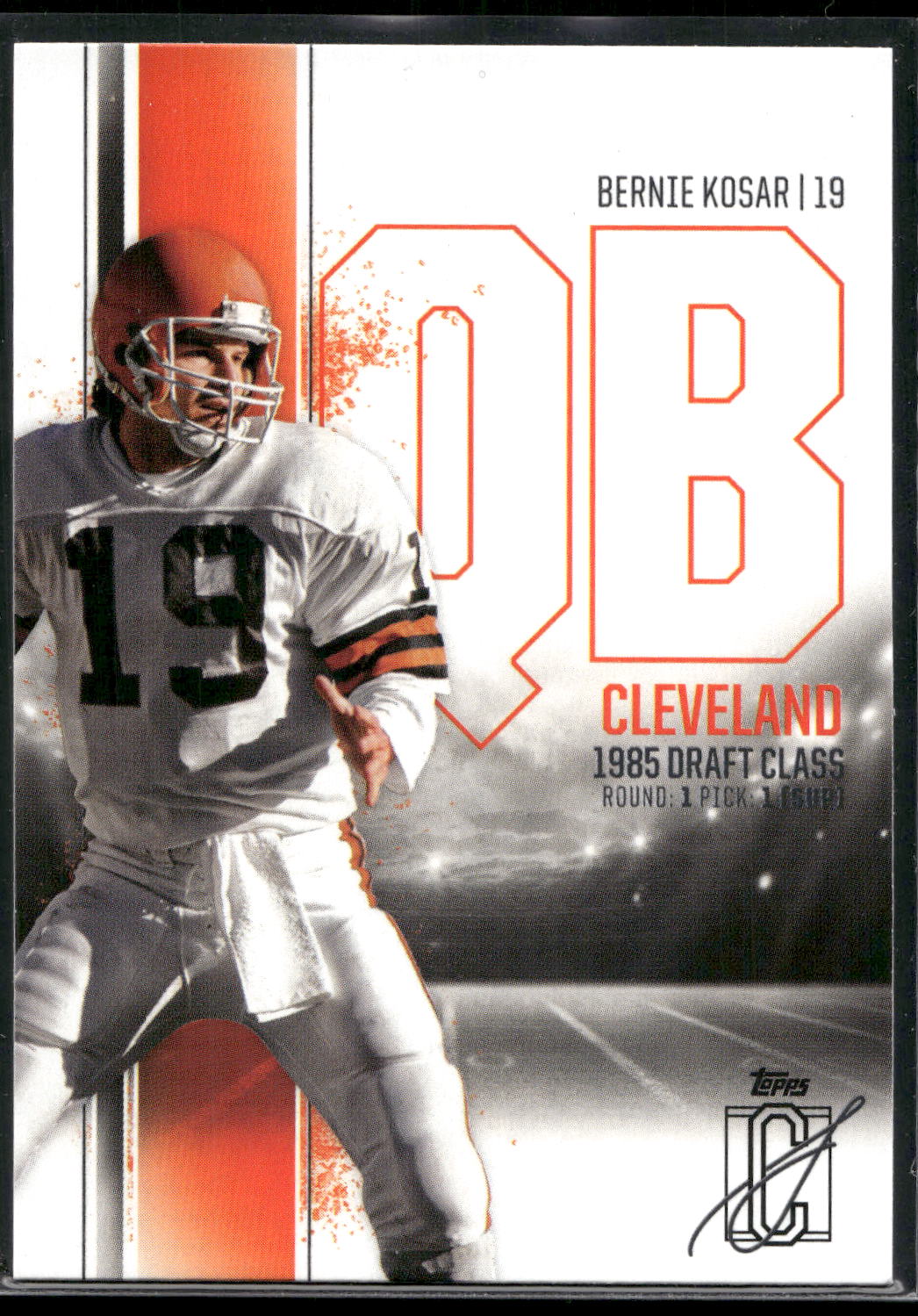 2024 Topps Signature Class #9 Bernie Kosar