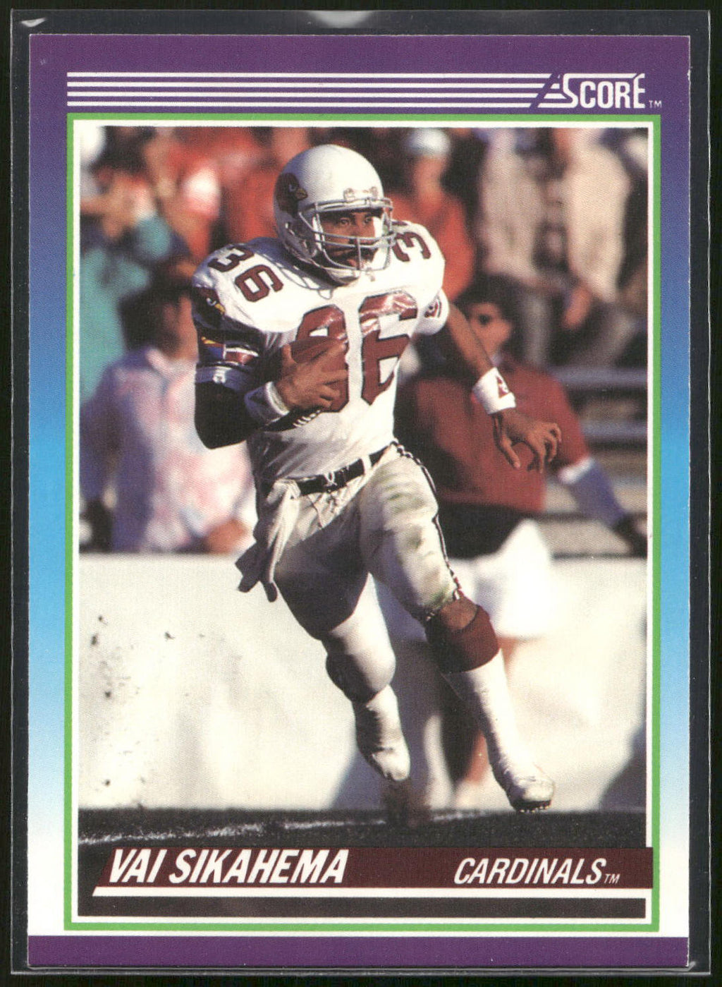 1990 Score #136a Vai Sikahema