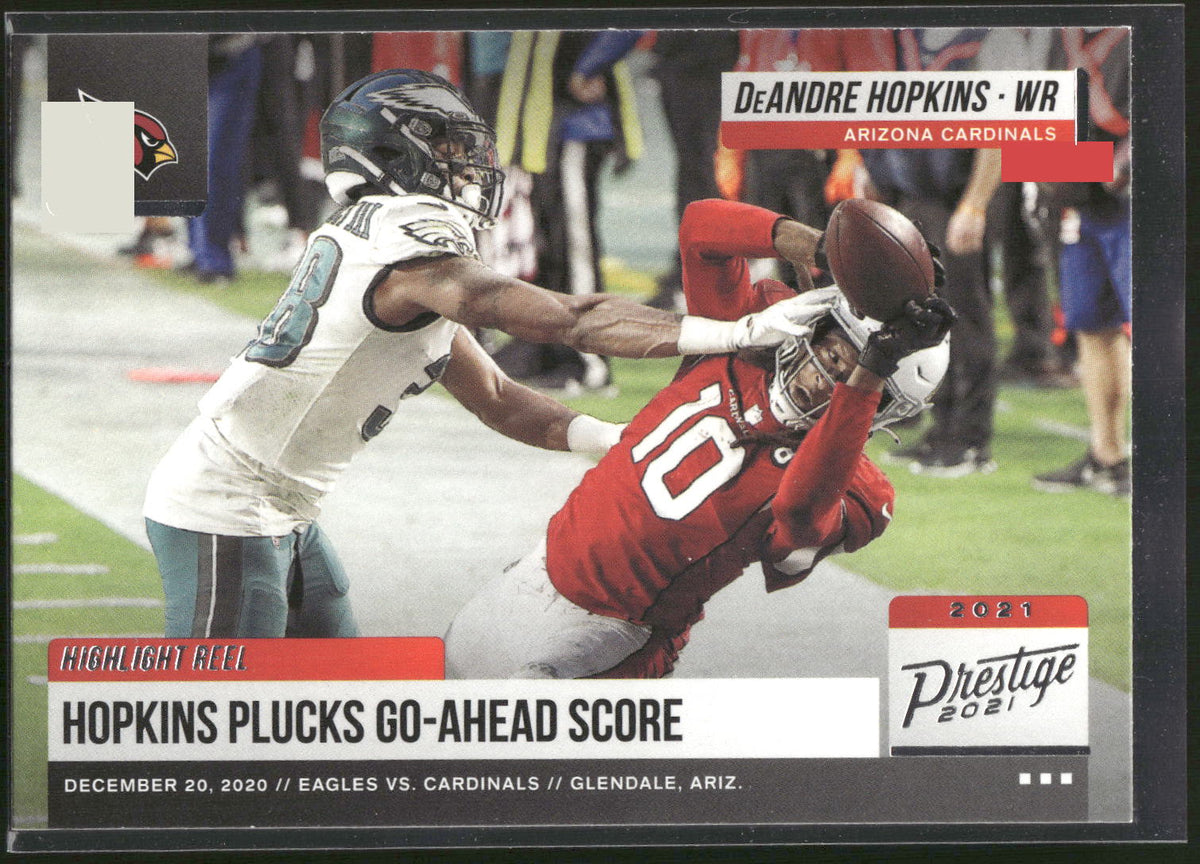 2021 Panini Prestige #HR-DEH DeAndre Hopkins Highlight Reel