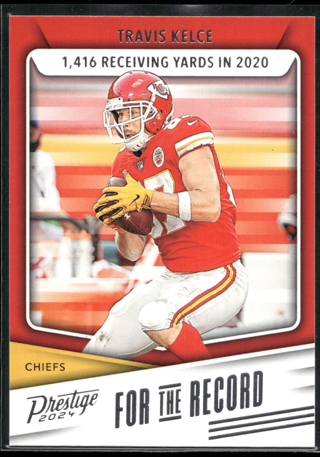 2024 Panini Prestige #FR-TK Travis Kelce For the Record