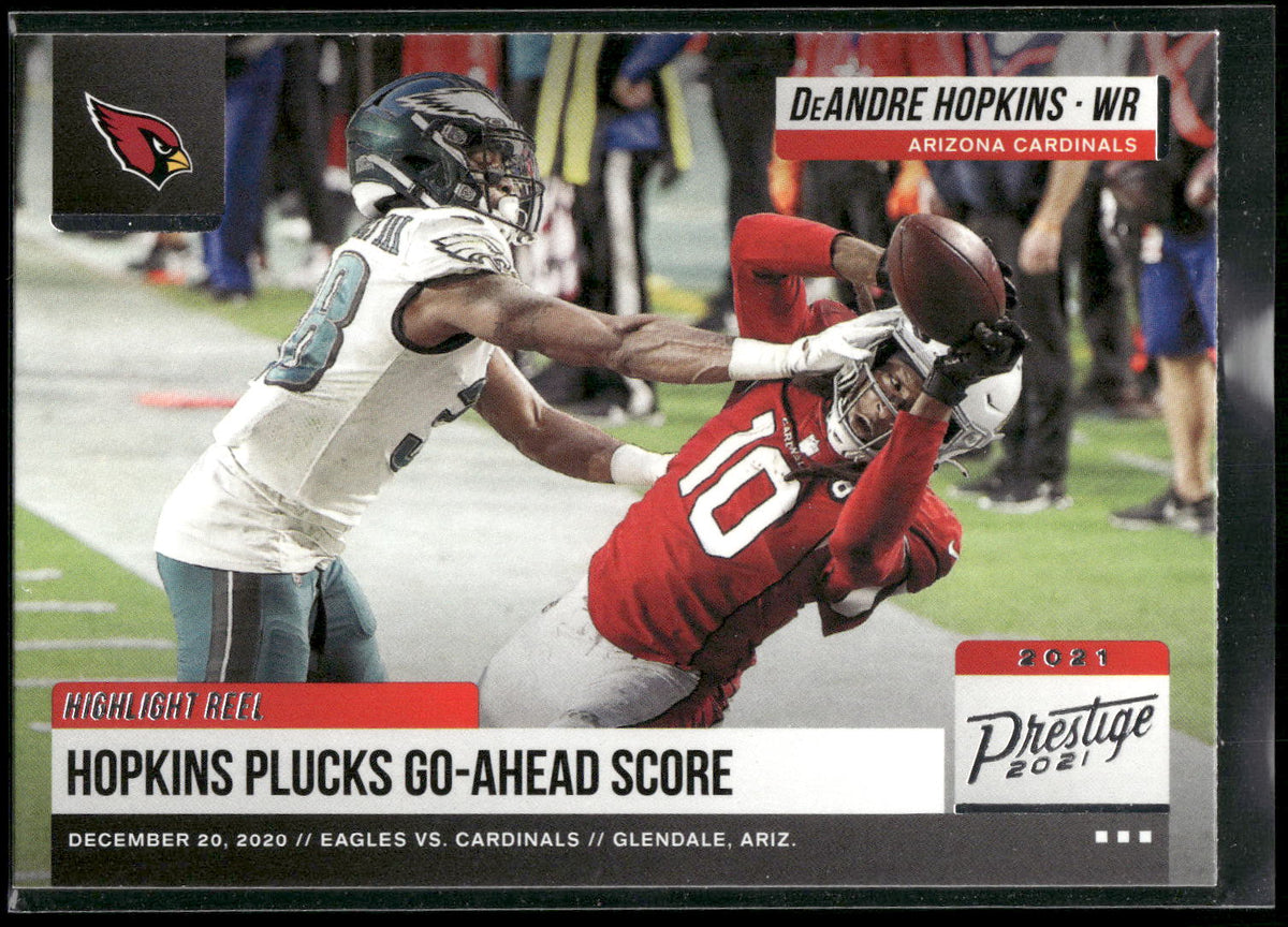 2021 Panini Prestige #HR-DEH DeAndre Hopkins Highlight Reel