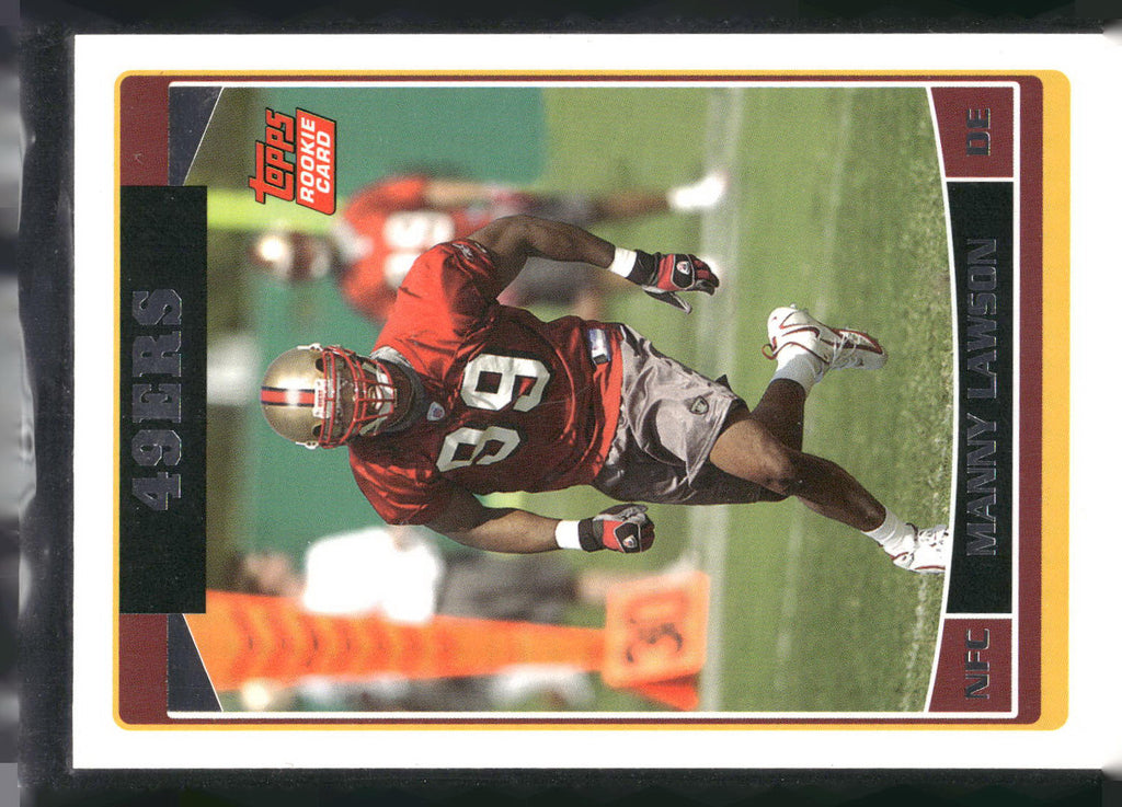2006 Topps #314 Manny Lawson