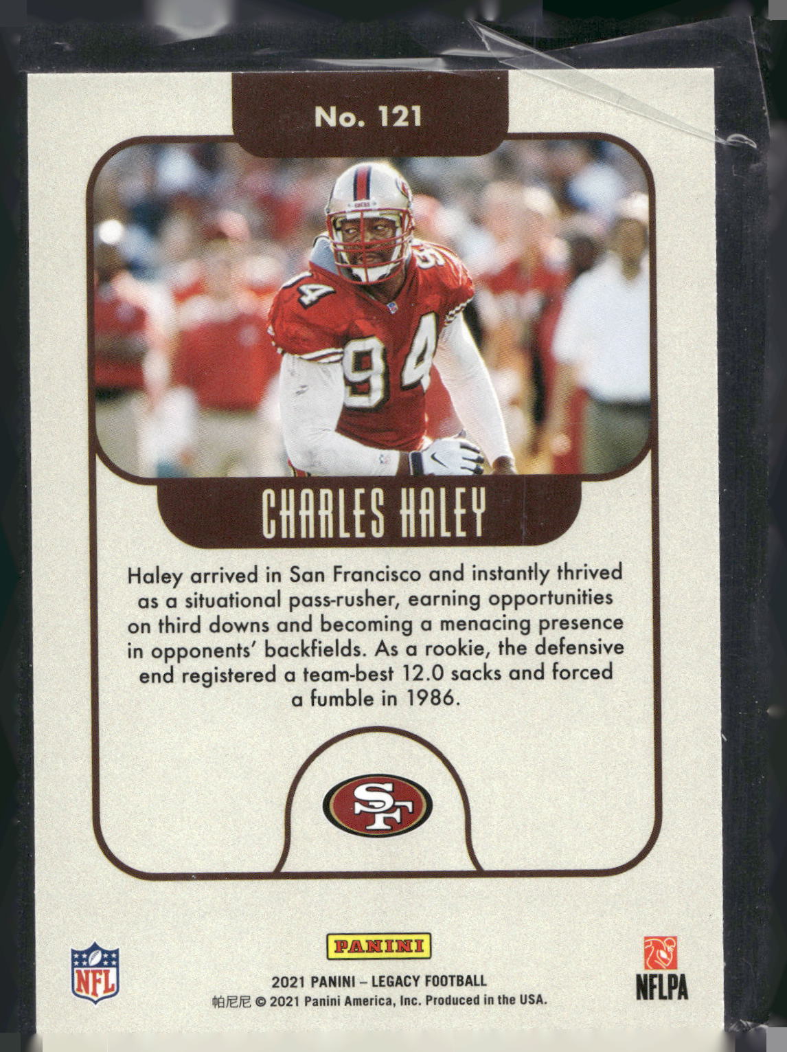 2021 Panini Legacy #121 Charles Haley