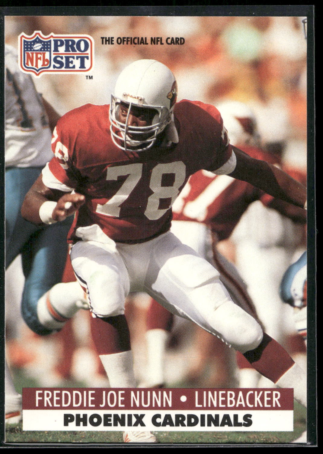 1991 Pro Set #625 Freddie Joe Nunn