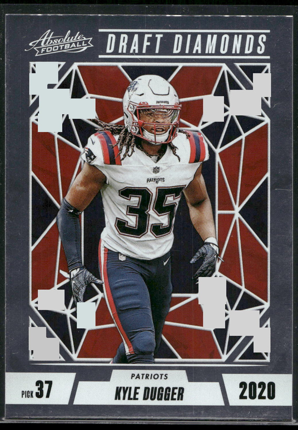 2024 Panini Absolute #DD-KDR Kyle Dugger Draft Diamonds