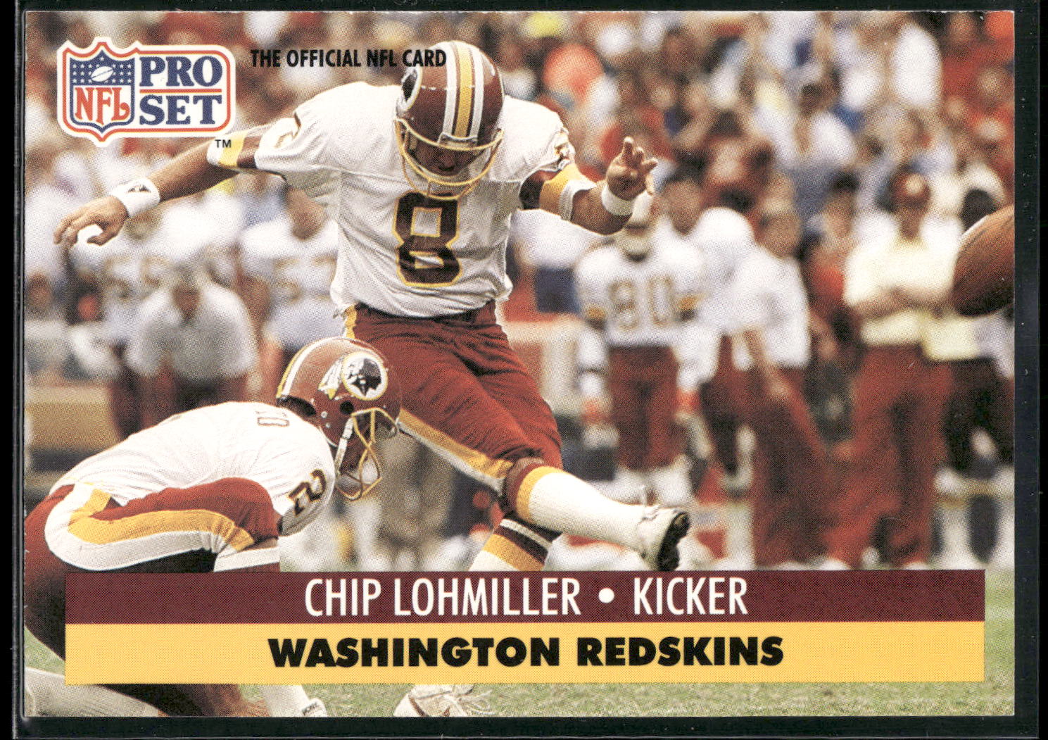 1991 Pro Set #320 Chip Lohmiller