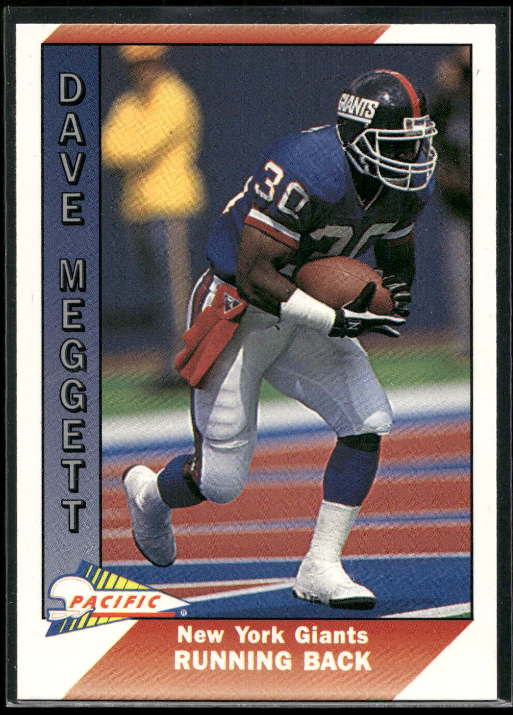 1991 Pacific #352 Dave Meggett