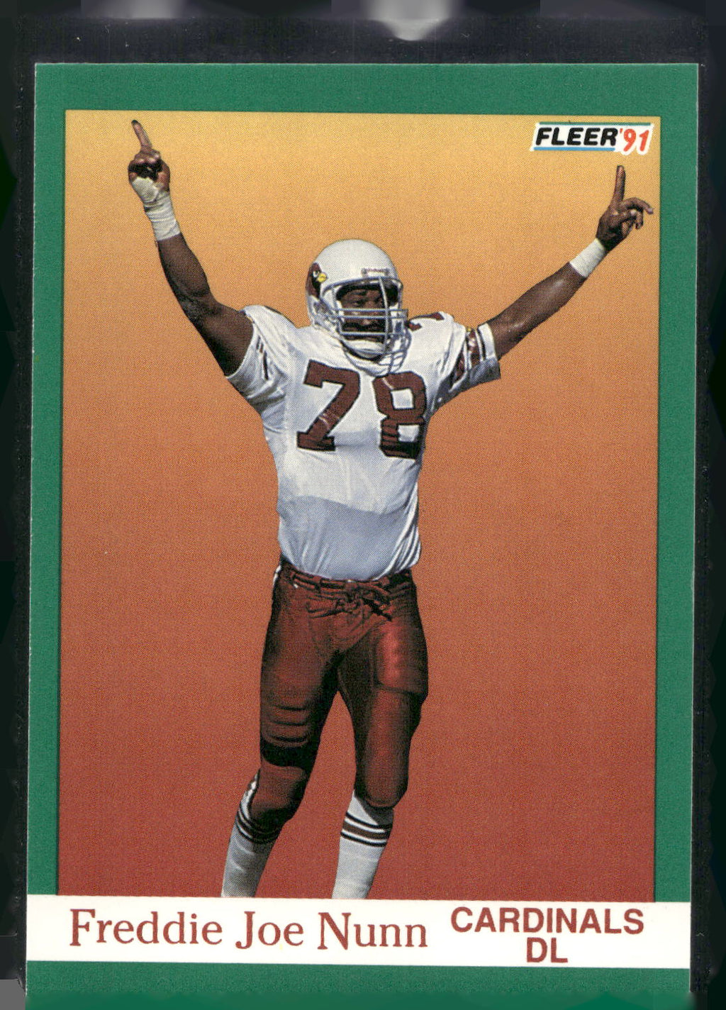 1991 Fleer #344 Freddie Joe Nunn