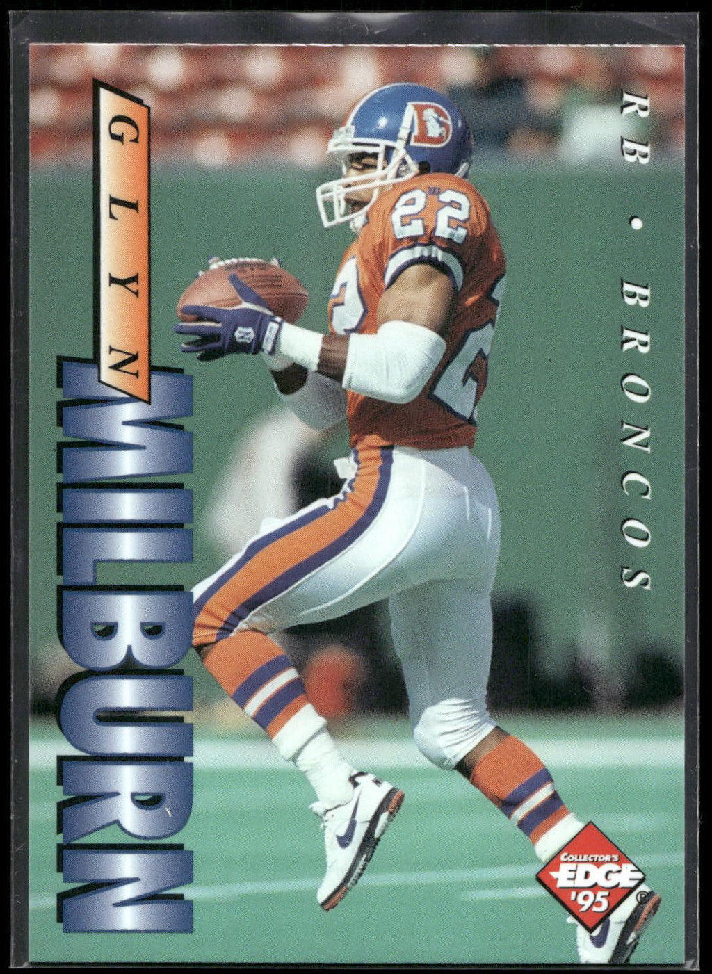 1995 Collector's Edge #61 Glyn Milburn