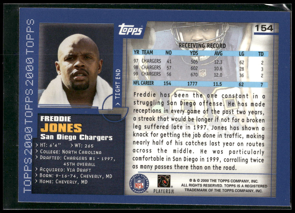 2000 Topps #154 Freddie Jones