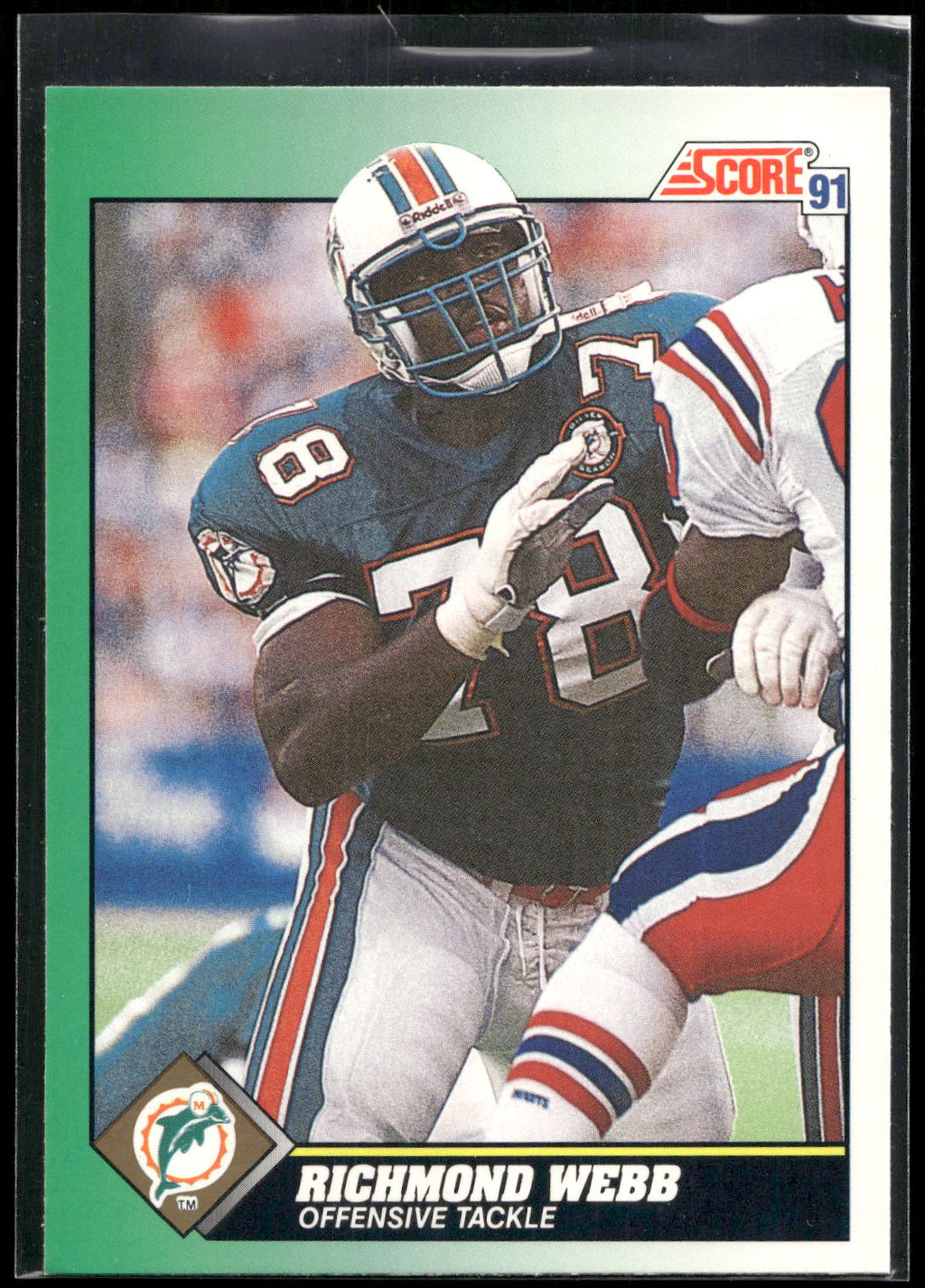 1991 Score #236 Richmond Webb