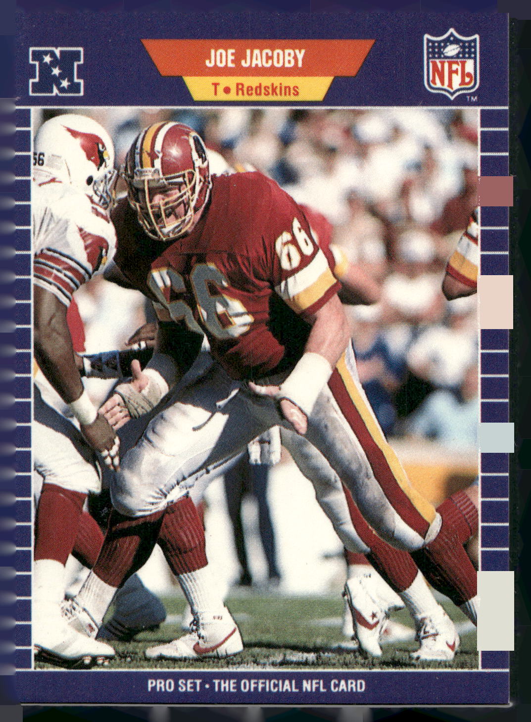 1989 Pro Set #427 Joe Jacoby