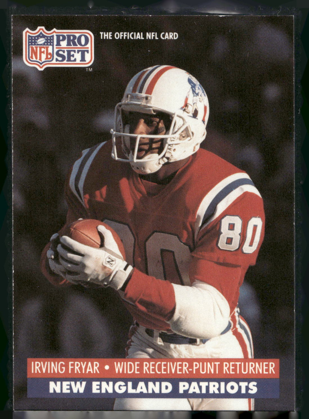1991 Pro Set #579 Irving Fryar