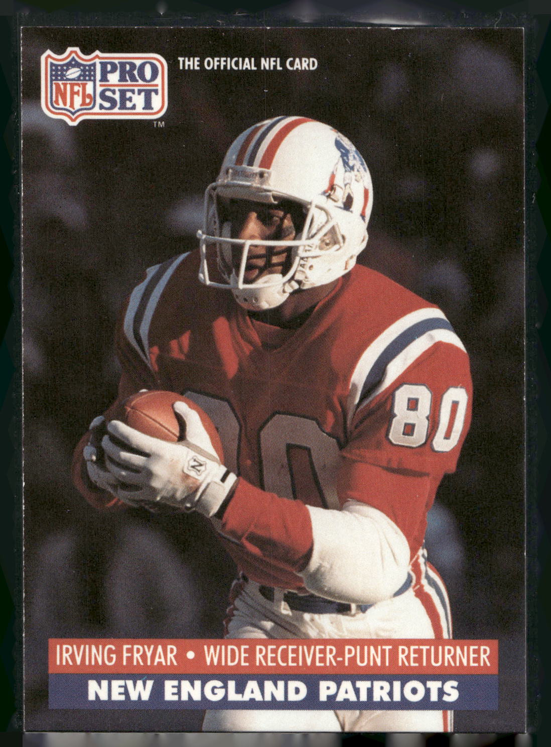 1991 Pro Set #579 Irving Fryar