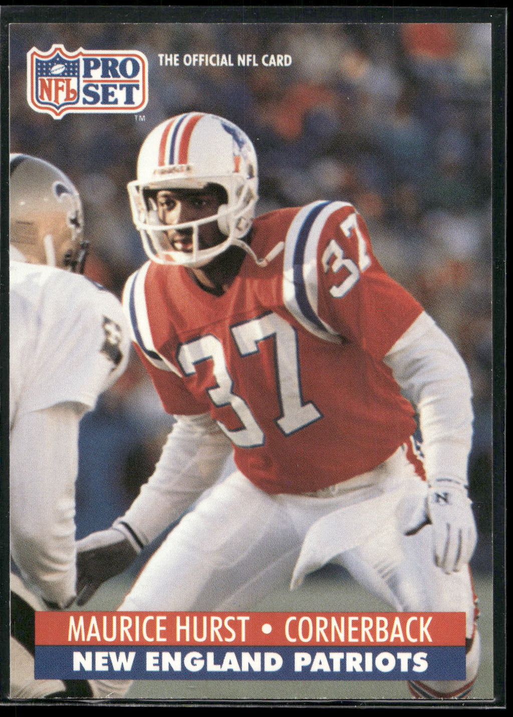 1991 Pro Set #581 Maurice Hurst
