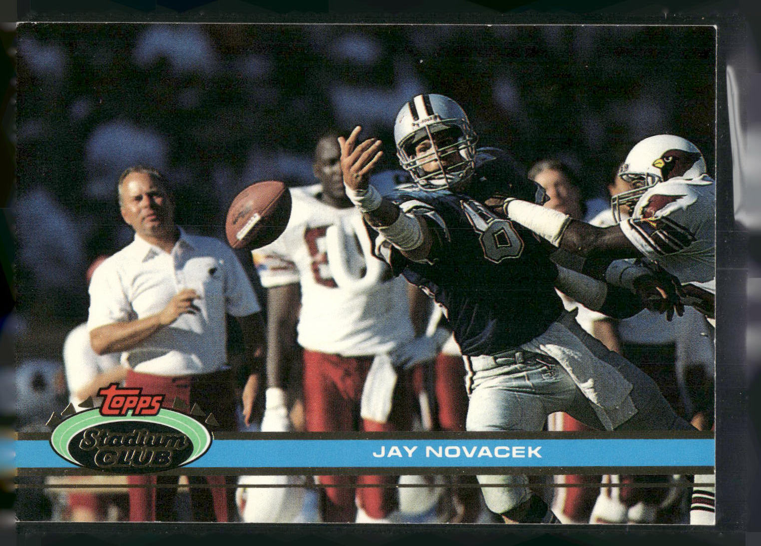 1991 Stadium Club #120 Jay Novacek