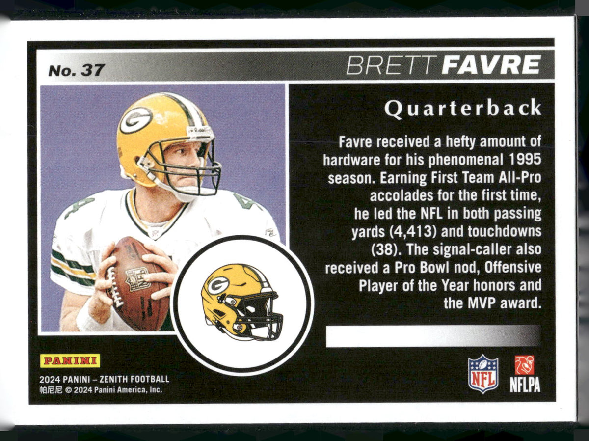 2024 Panini Zenith #37 Brett Favre Retail