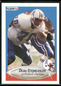 1990 Fleer #136 Dean Steinkuhler