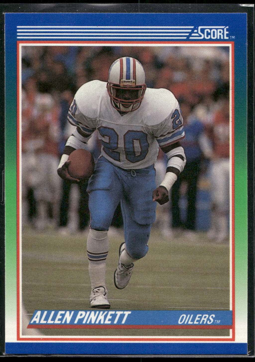 1990 Score #22 Allen Pinkett
