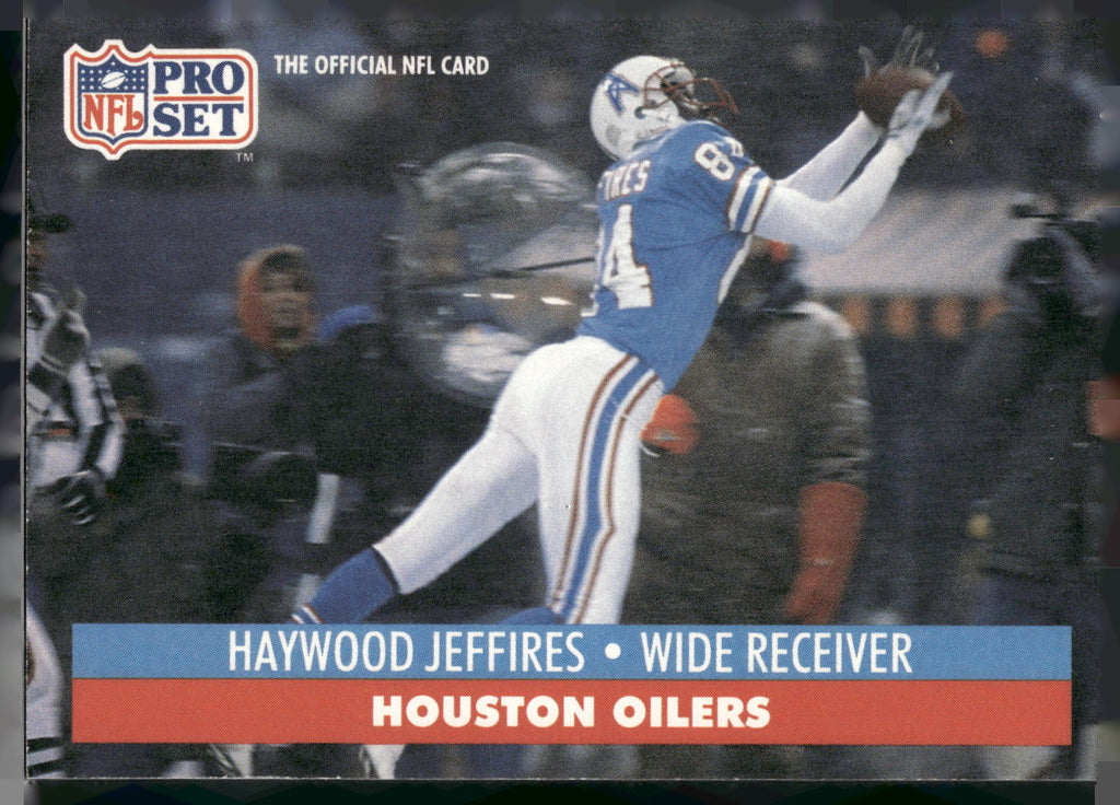 1991 Pro Set #517 Haywood Jeffires