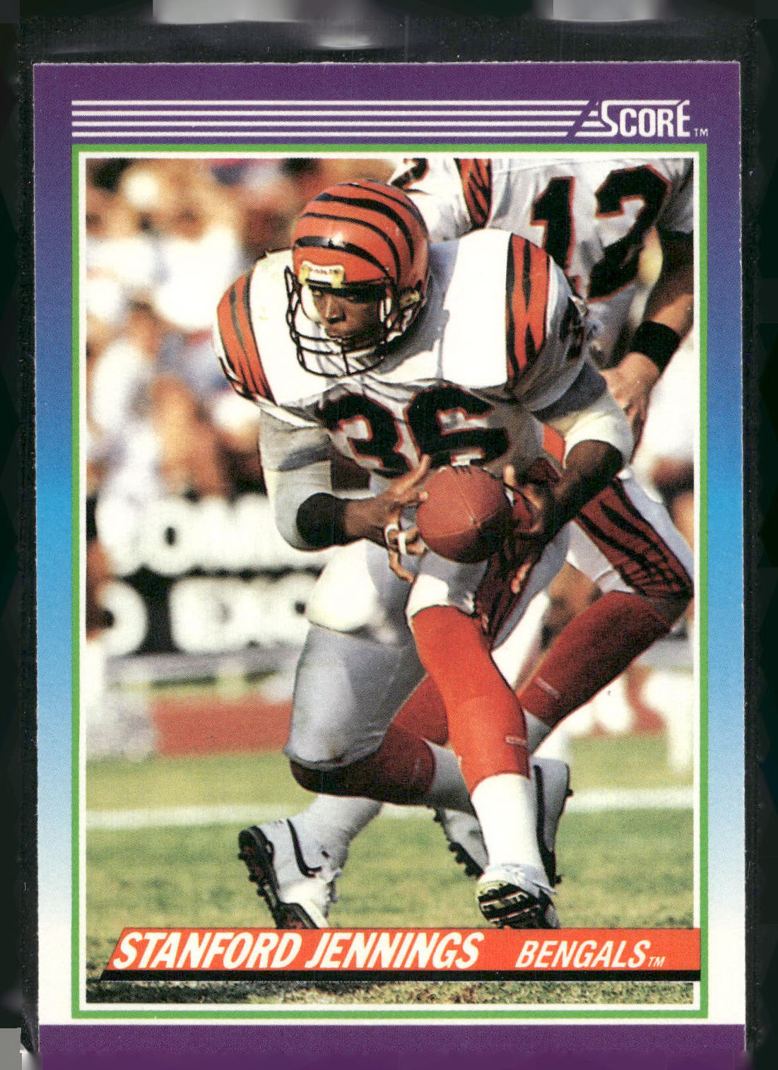 1990 Score #113 Stanford Jennings