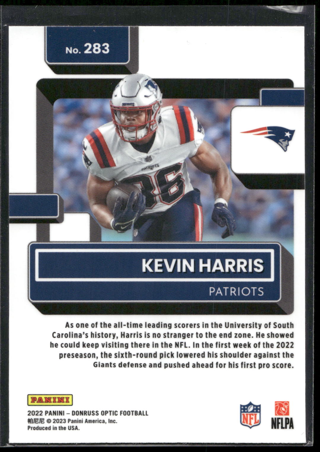 2022 Donruss Optic #283 Kevin Harris