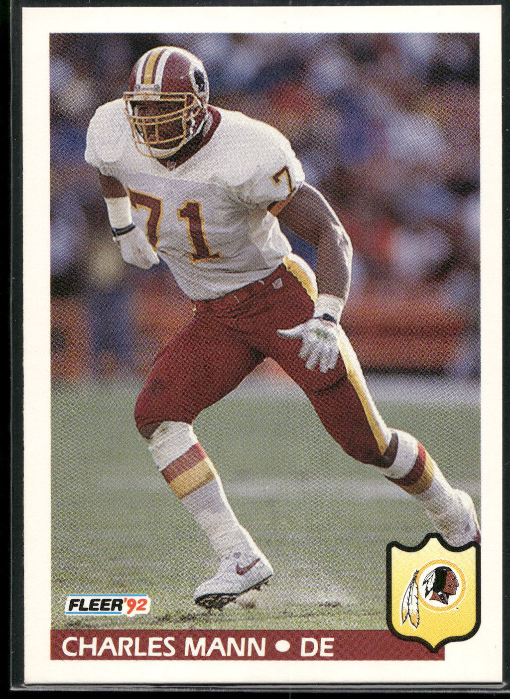 1992 Fleer #423 Charles Mann