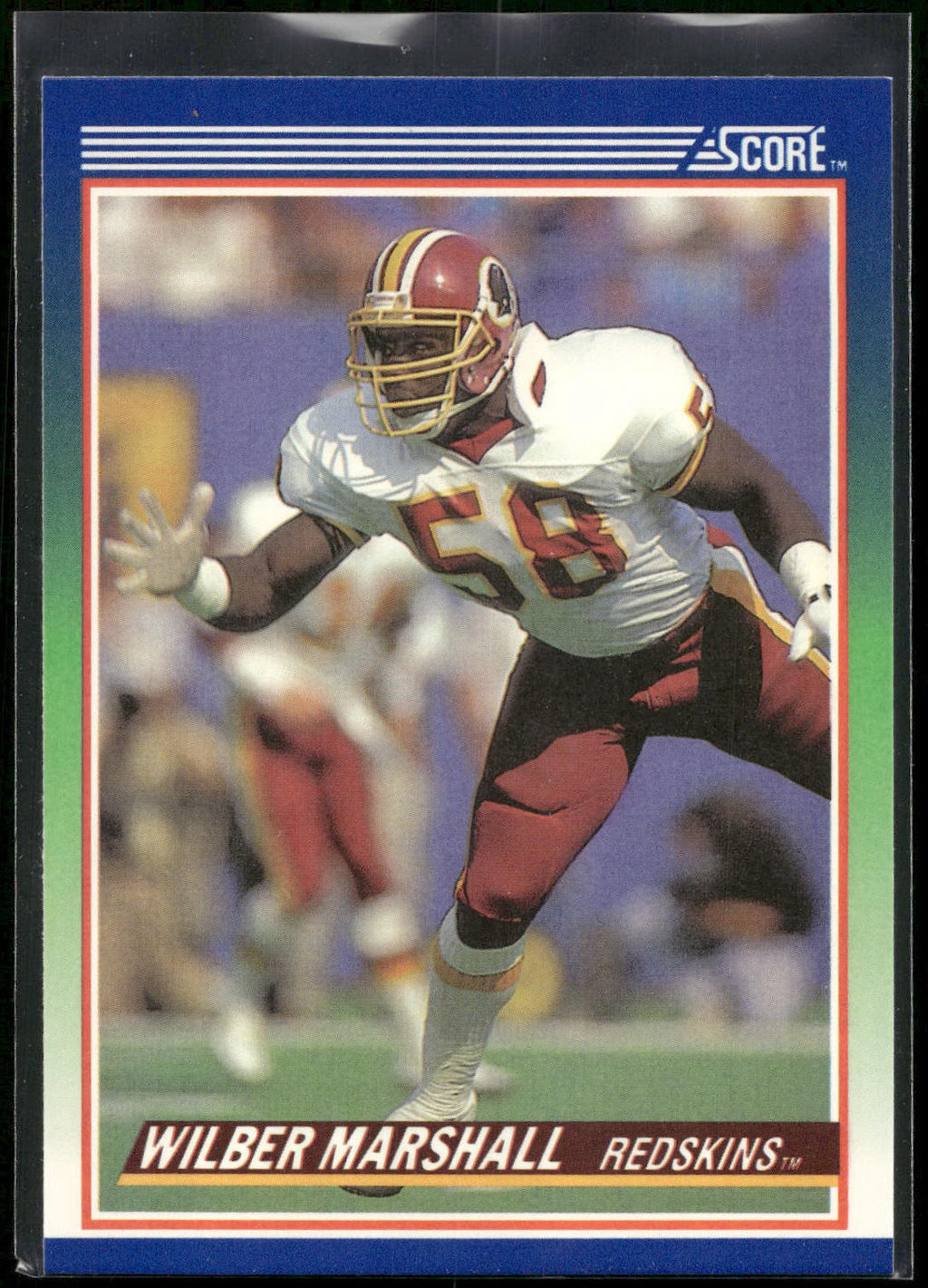 1990 Score #71 Wilber Marshall