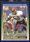1990 Score #71 Wilber Marshall
